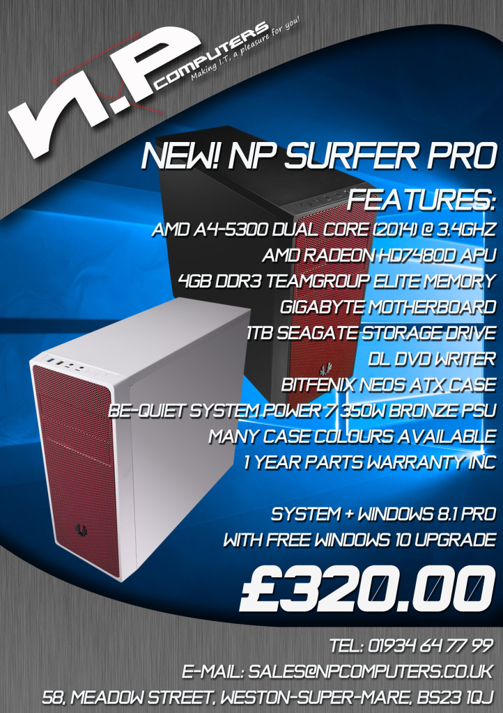 NP SURFER PRO MAR2015 windows 8 offer NEW